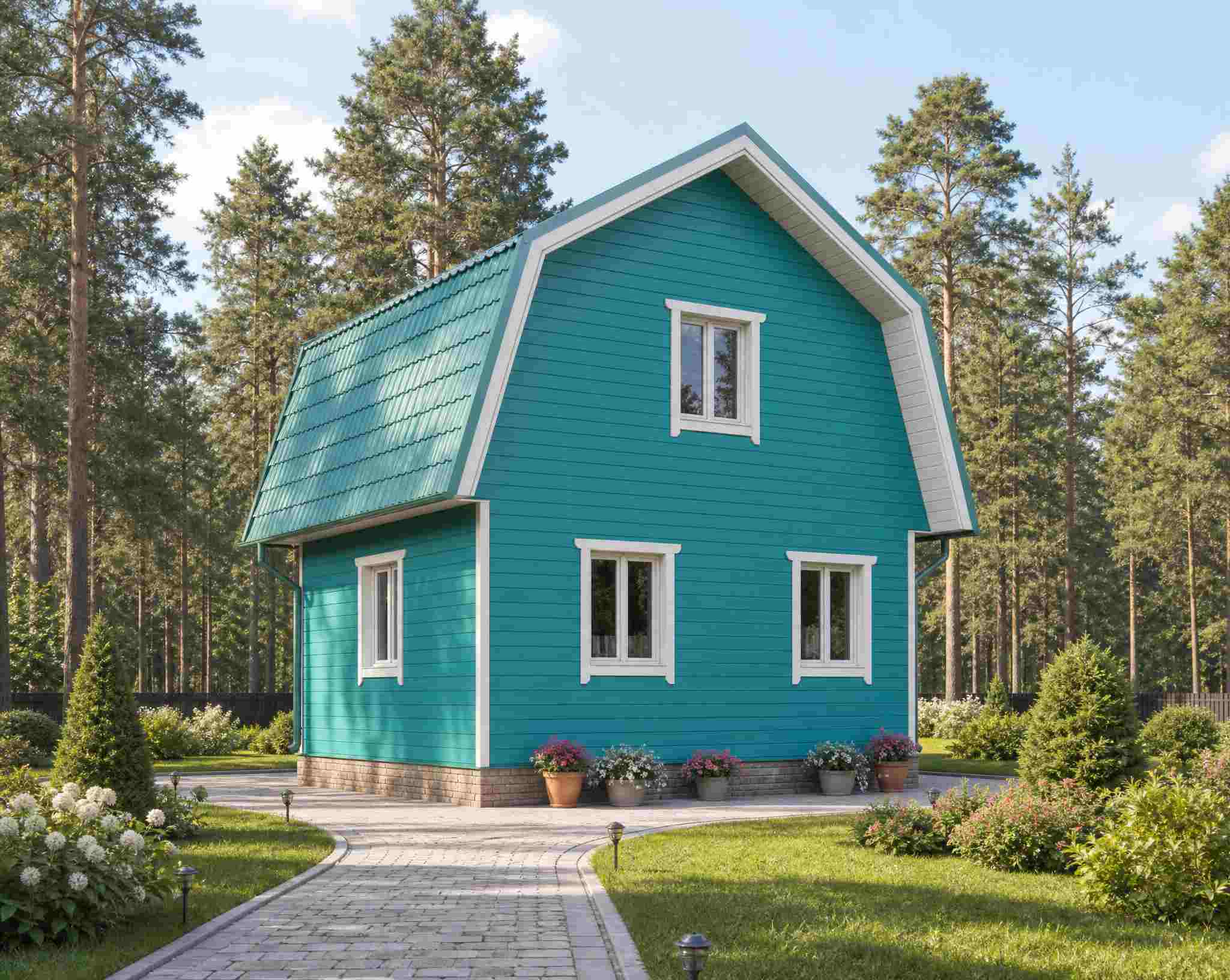 Каркасный дом «Люберцы»